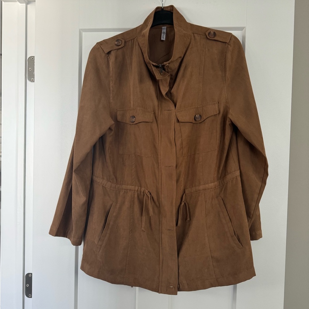 Daisies Tan Lightweight Jacket
